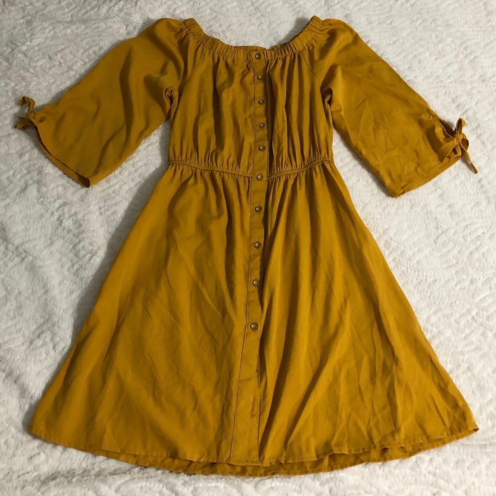 Yellow dress